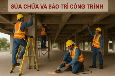 Sửa Chữa và Bảo Trì Công Trình: Tại Sao Quan Trọng Nhưng Thường Bị Bỏ Qua?