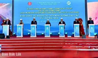 Khởi công dự án Khu du lịch nghỉ dưỡng cao cấp Cù Lao Mái Nhà