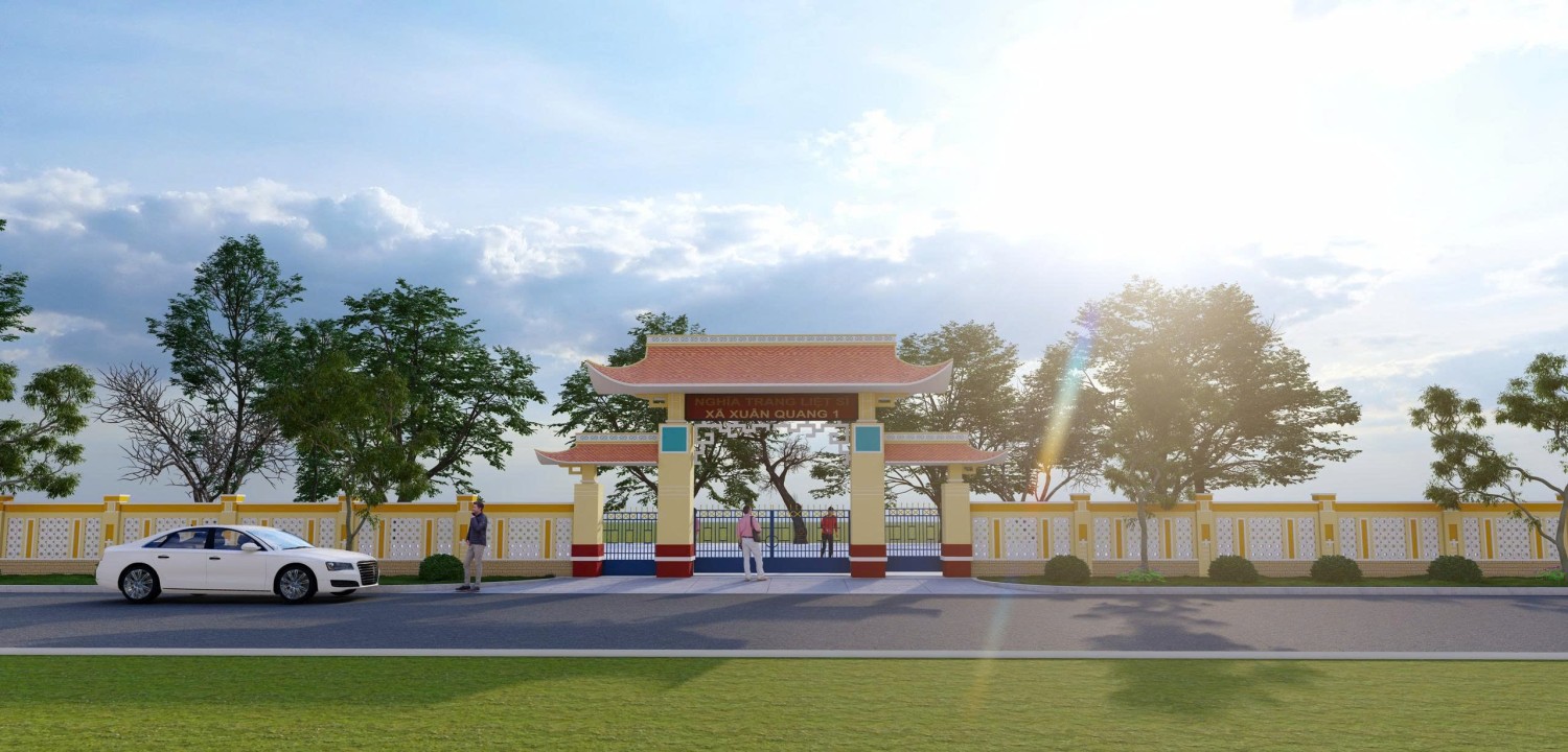 NGHĨA TRANG LIỆT SĨ XÃ XUÂN QUANG 1